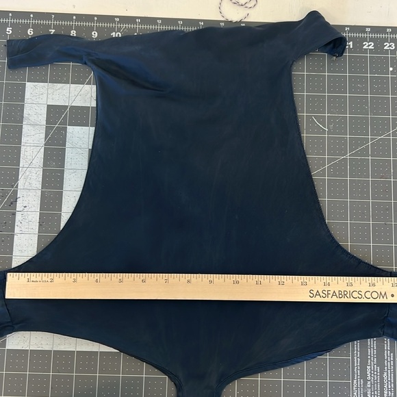 Anthropologie Navy Cutout Dress - Picture 11 of 13